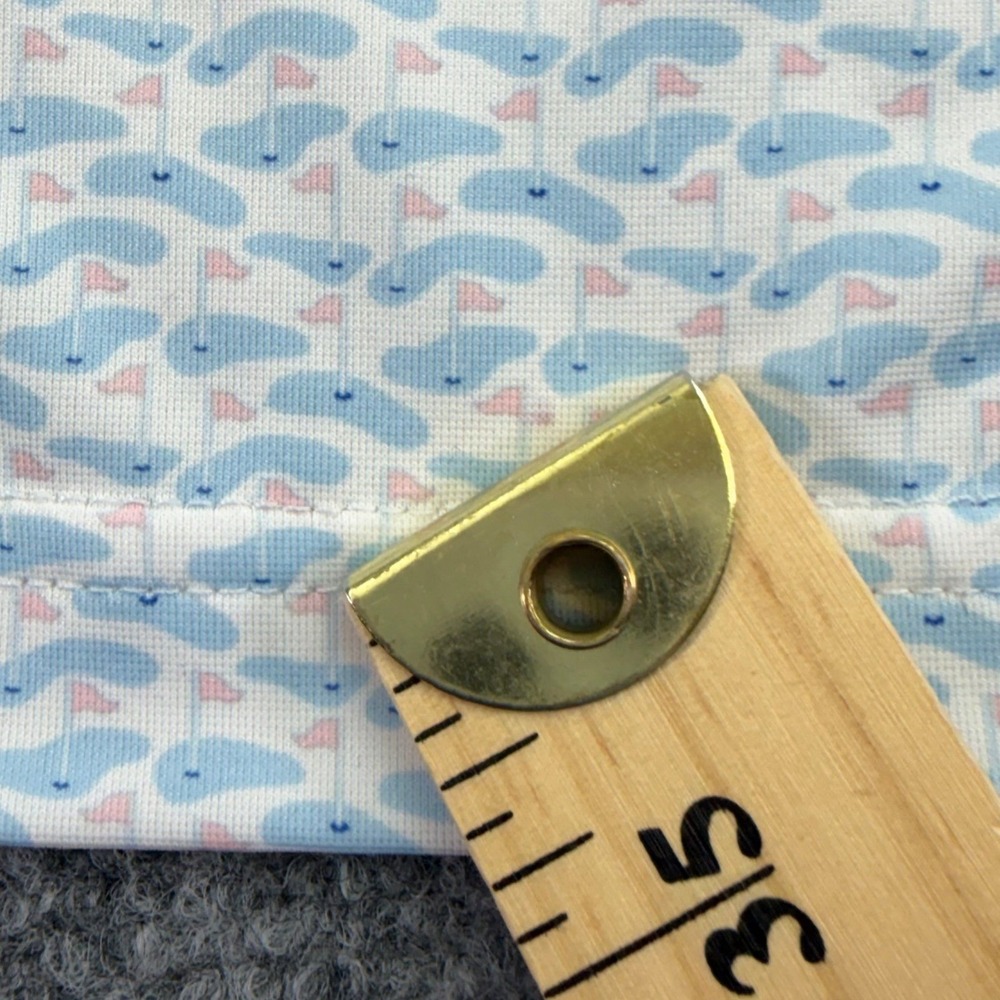 Vineyard Vines Polo Shirt Men XS Palmero Flag Print Golf Brrr Short Sleeve Whale - Picture 4 of 12